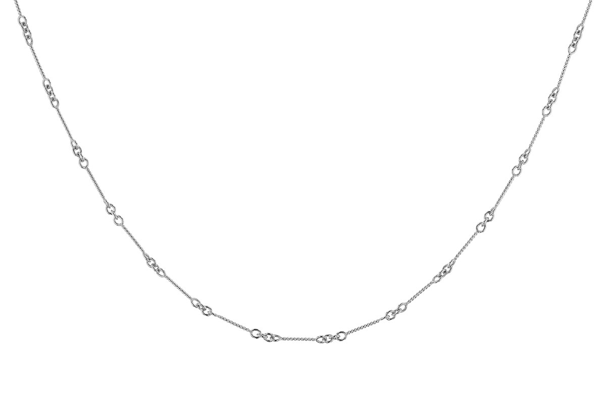 A274-05622: TWIST CHAIN (18IN, 0.8MM, 14KT, LOBSTER CLASP)