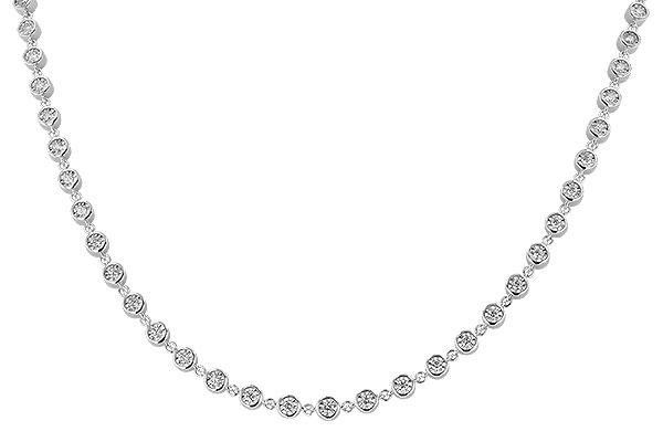 G274-91058: NECKLACE 3.40 TW (18")