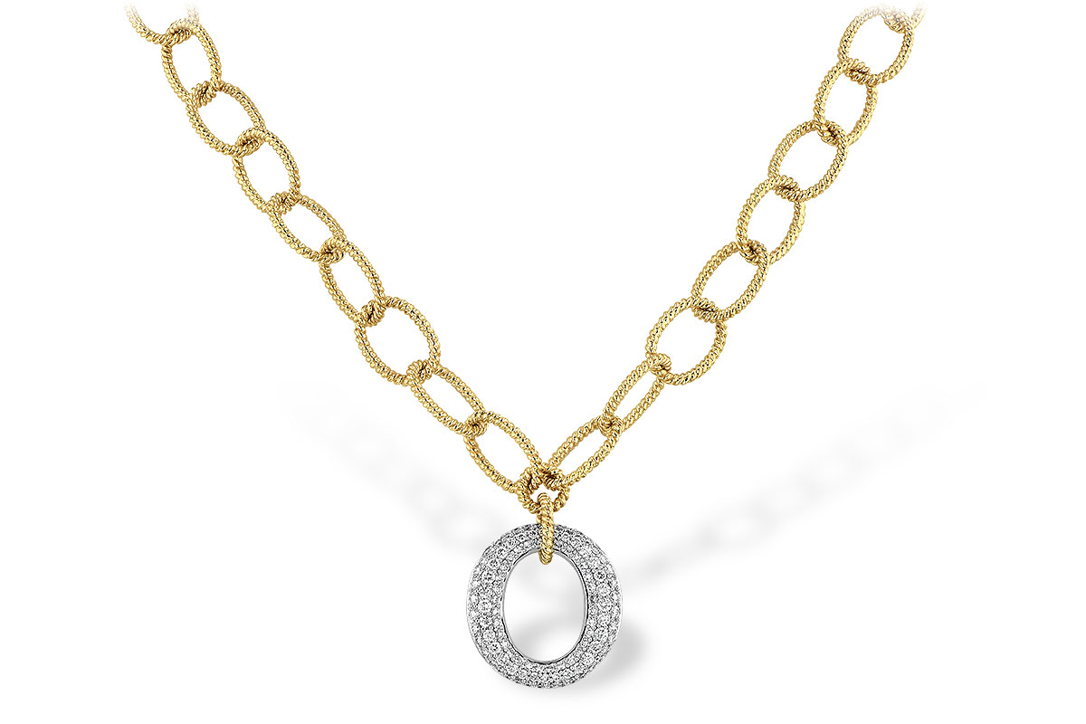 H190-37394: NECKLACE 1.02 TW (17 INCHES)