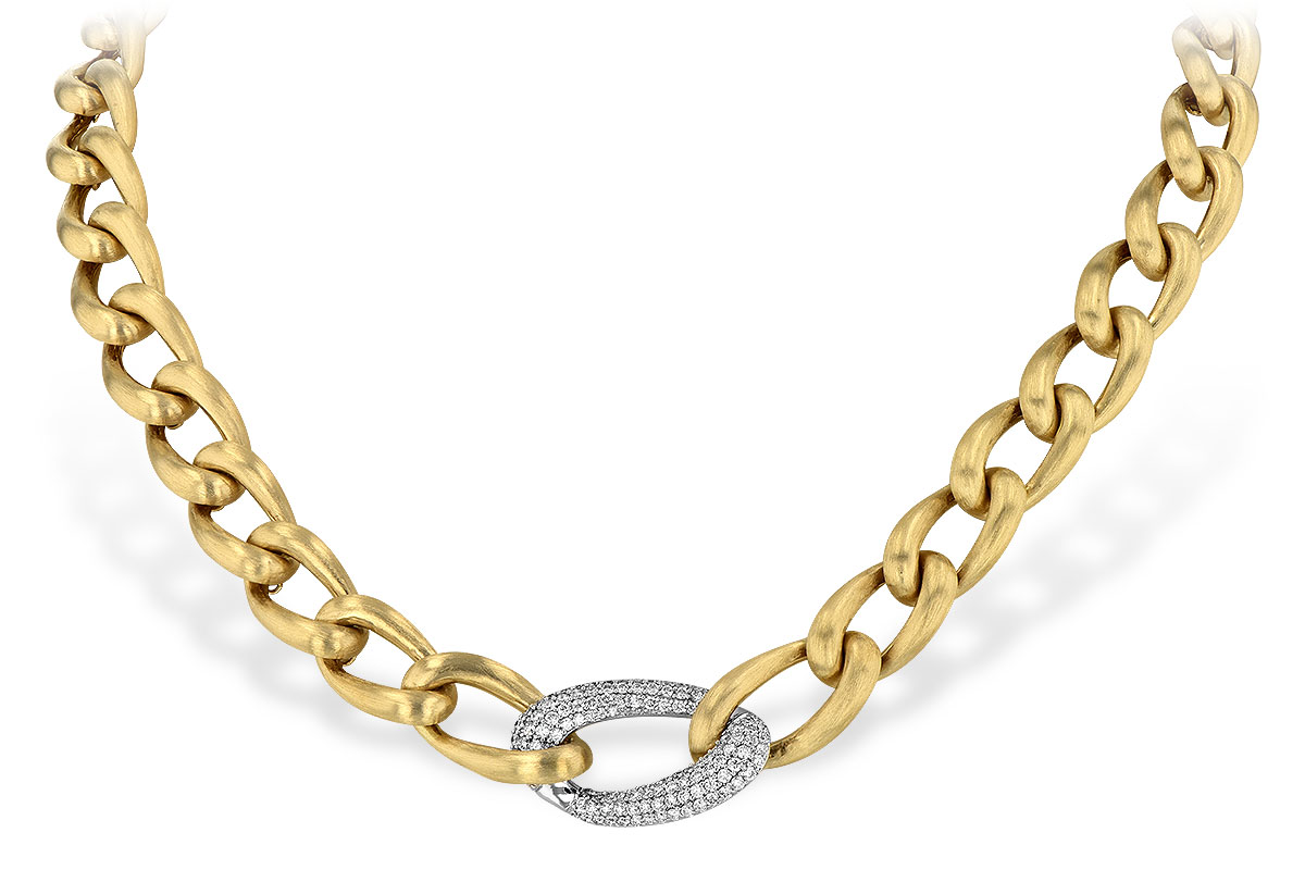K190-37385: NECKLACE 1.22 TW (17 INCH LENGTH)