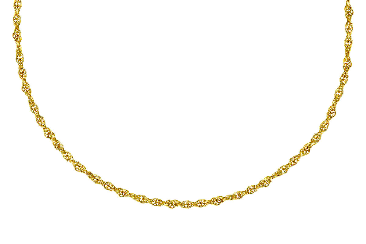 K274-05603: ROPE CHAIN (18IN, 1.5MM, 14KT, LOBSTER CLASP)