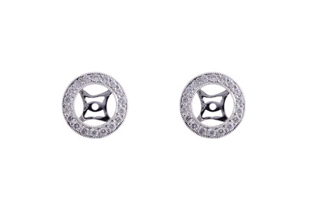 M184-05567: EARRING JACKET .32 TW (FOR 1.50-2.00 CT TW STUDS)