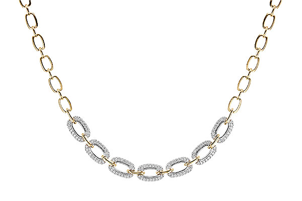 B274-01022: NECKLACE 1.95 TW (17 INCHES)