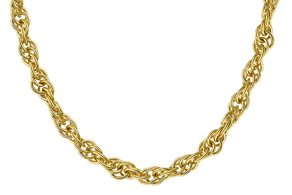 B274-05631: ROPE CHAIN (1.5MM, 14KT, 8IN, LOBSTER CLASP)