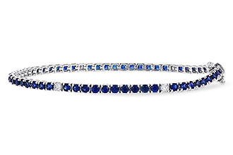 H274-91976: BRACELET 3.27 TW SAPP 3.52 TGW (7")