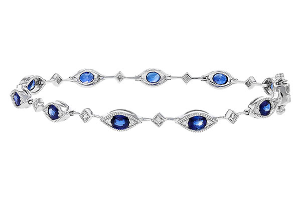 H274-91985: BRACELET 2.31 SAPPHIRE 2.50 TGW (7")