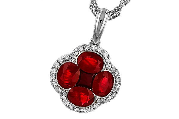 M274-92821: NECKLACE 1.72 RUBY 1.87 TGW